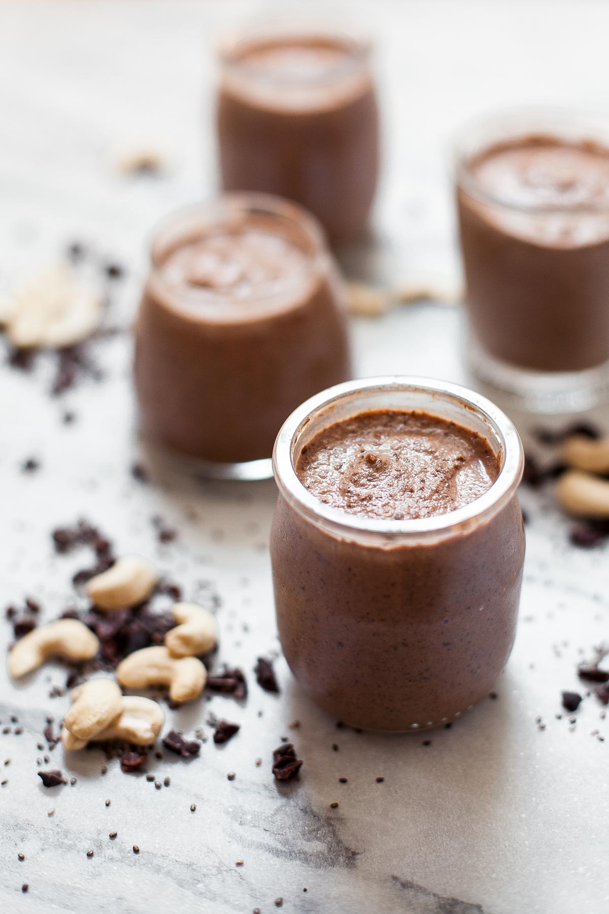 Pudín de semilla de nuez de cacao Chia (sin gluten, Paleo) | acalculatedwhisk.com