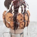 Batido De Chocolate Cubierto De Galleta De Mantequilla De Maní