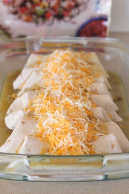 receta de burrito de frijoles
