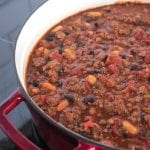 Receta de chili perfecto para la noche