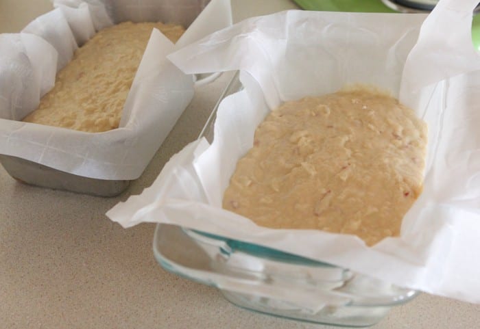 Iced Orange Apple Bread Receta 