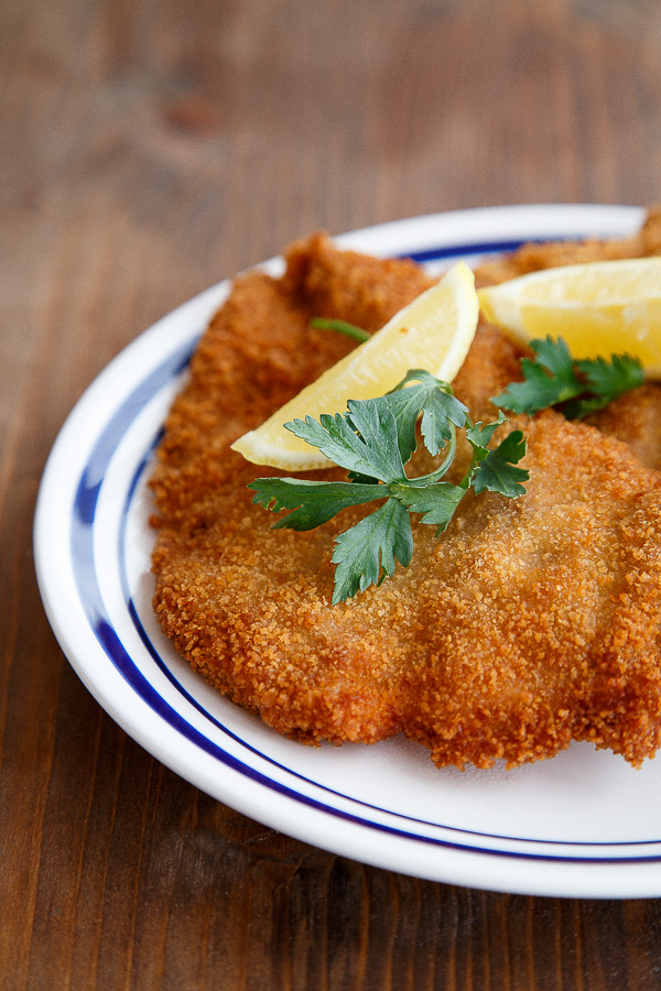 Schnitzel para dos, además de algunos consejos fáciles sobre cómo freír con éxito sin exceso de calorías @dessertfortwo 