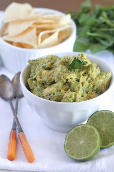 Guacamole casero estilo restaurante 