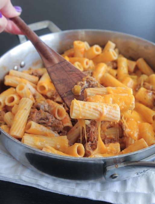 Green Chilie Beef Enchilada Rigatoni