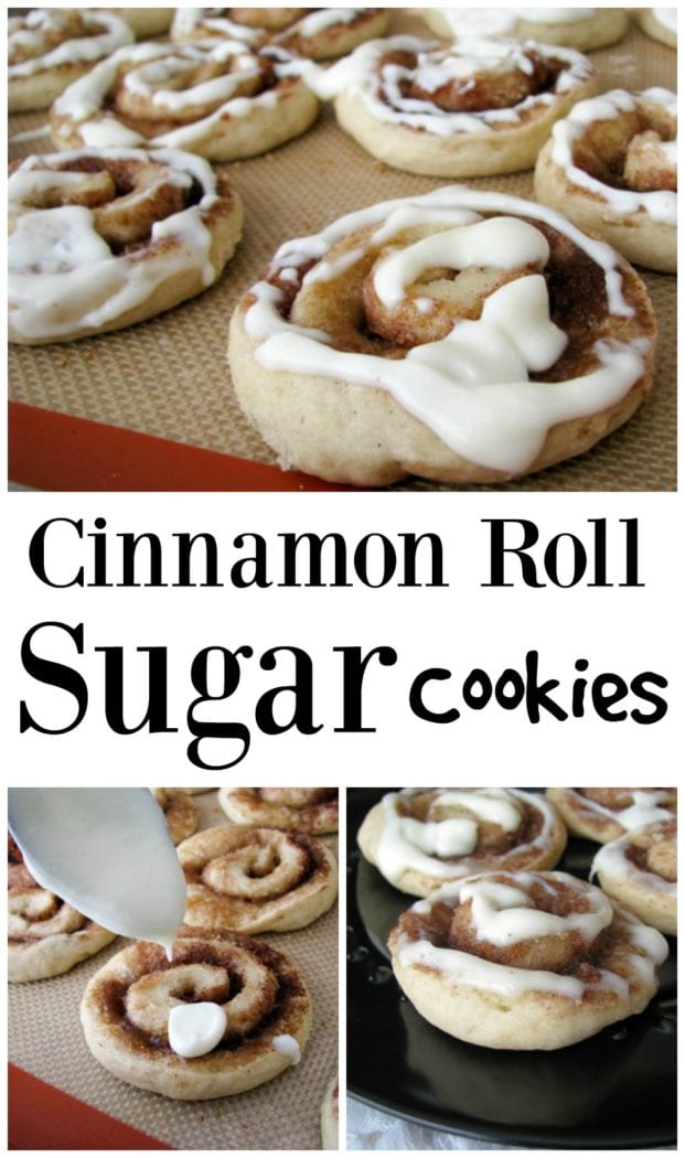 Galletas de azĂșcar del rollo de canela