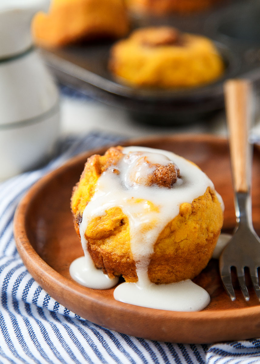  Rollos de canela Quick Pumpkin 