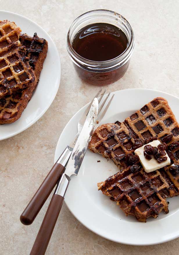  Ron Raisin Waffled French Toast 