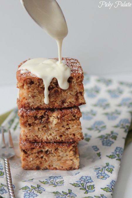 White Chocolate Gingersnap Blondies de 