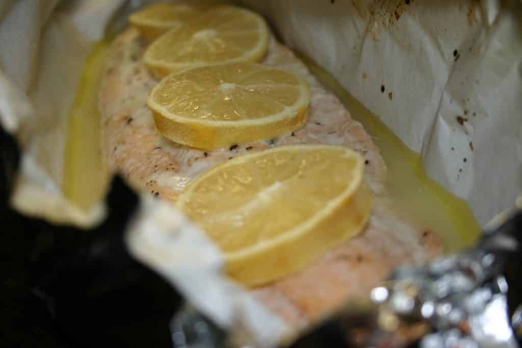Salmón En Mantequilla De Limón
