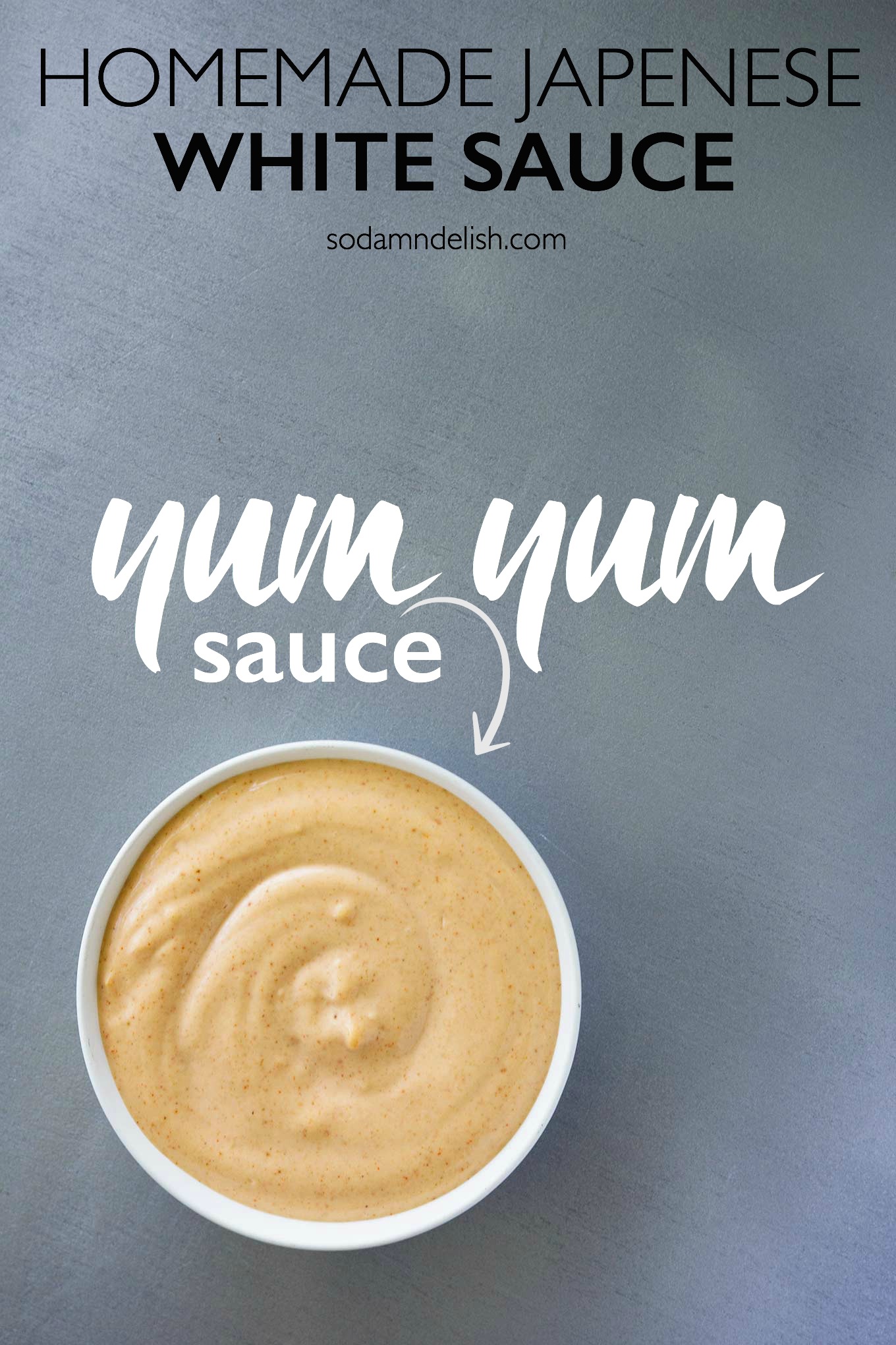 La salsa blanca japonesa hecha en casa se conoce como salsa yum yum. Encontrado en restaurantes japoneses, es excelente para pollo, carne, verduras y mariscos. #yumyumsauce #japanesewhitesauce #sauce
