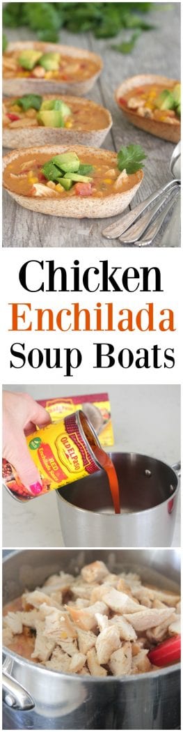 Bote de sopa de enchiladas de pollo Botes de sopa de pollo con enchilada