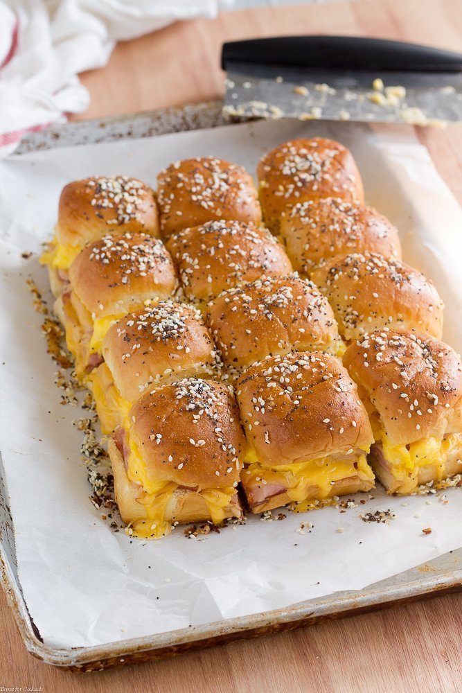 Sándwiches De Desayuno Al Horno
