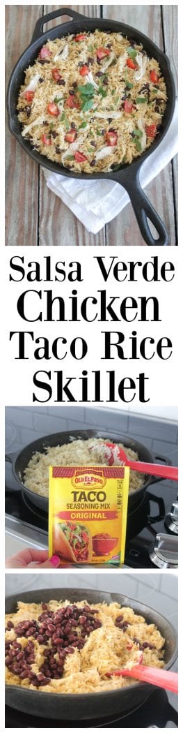 Sartén Salsa Verde Taco De Arroz Sartén