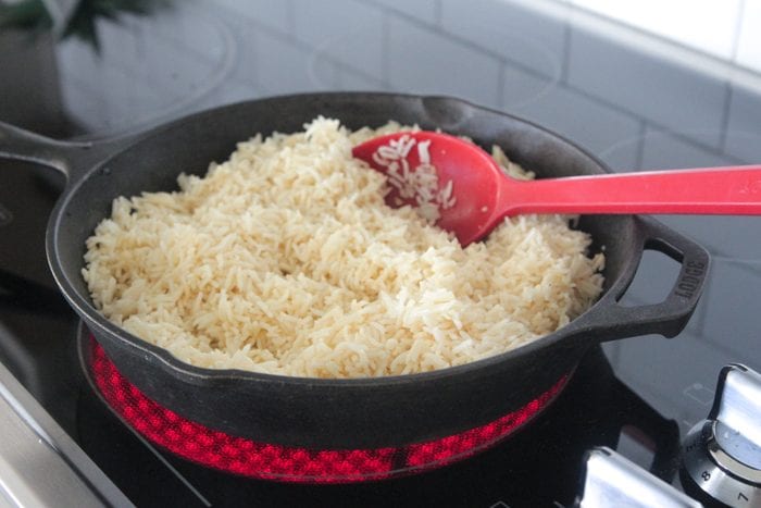 Sartén Salsa Verde Sartén De Arroz De Pollo