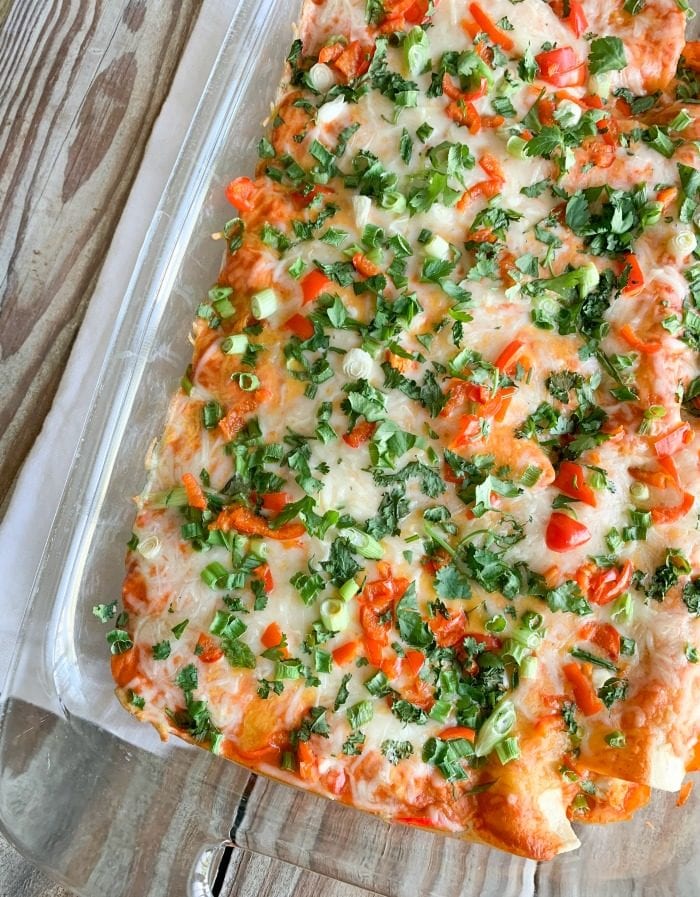 Noche Enchiladas de pollo 