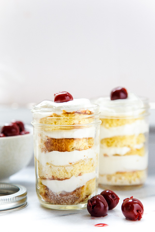 Recipe for easy shortcut Tres Leches Cake @dessertfortwo