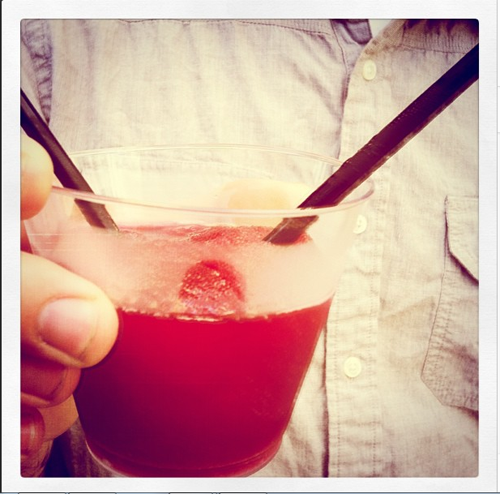 Wine Slushy @dessertfortwo 