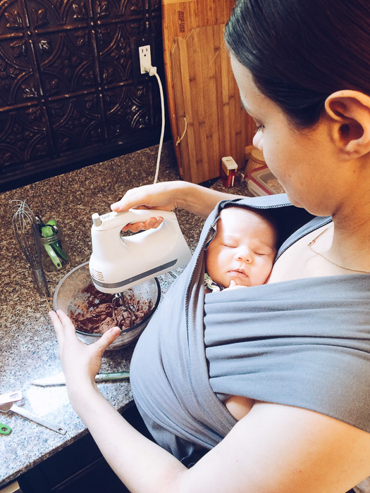 camille en la cocina