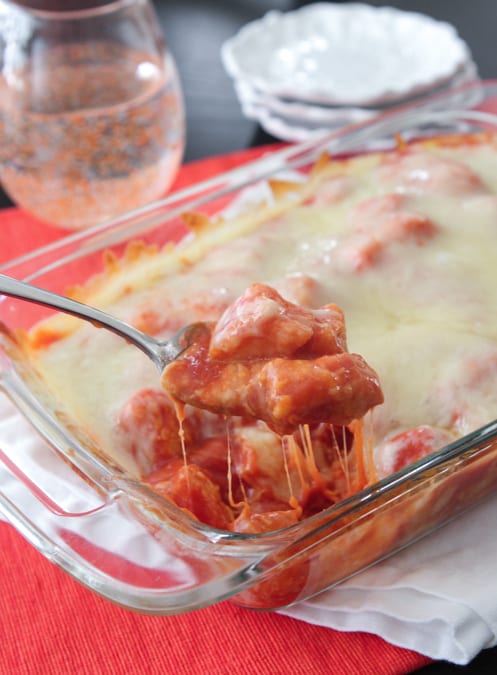 Sopa de tomate con queso a la parrilla Hornee