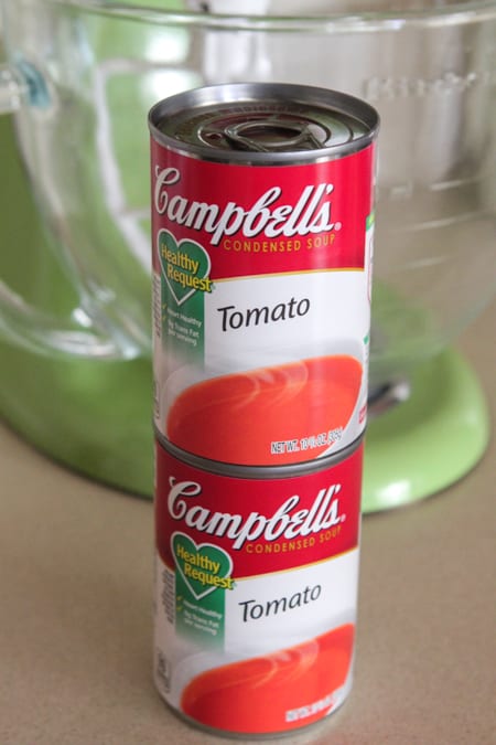 Sopa de tomate con queso a la parrilla Hornee