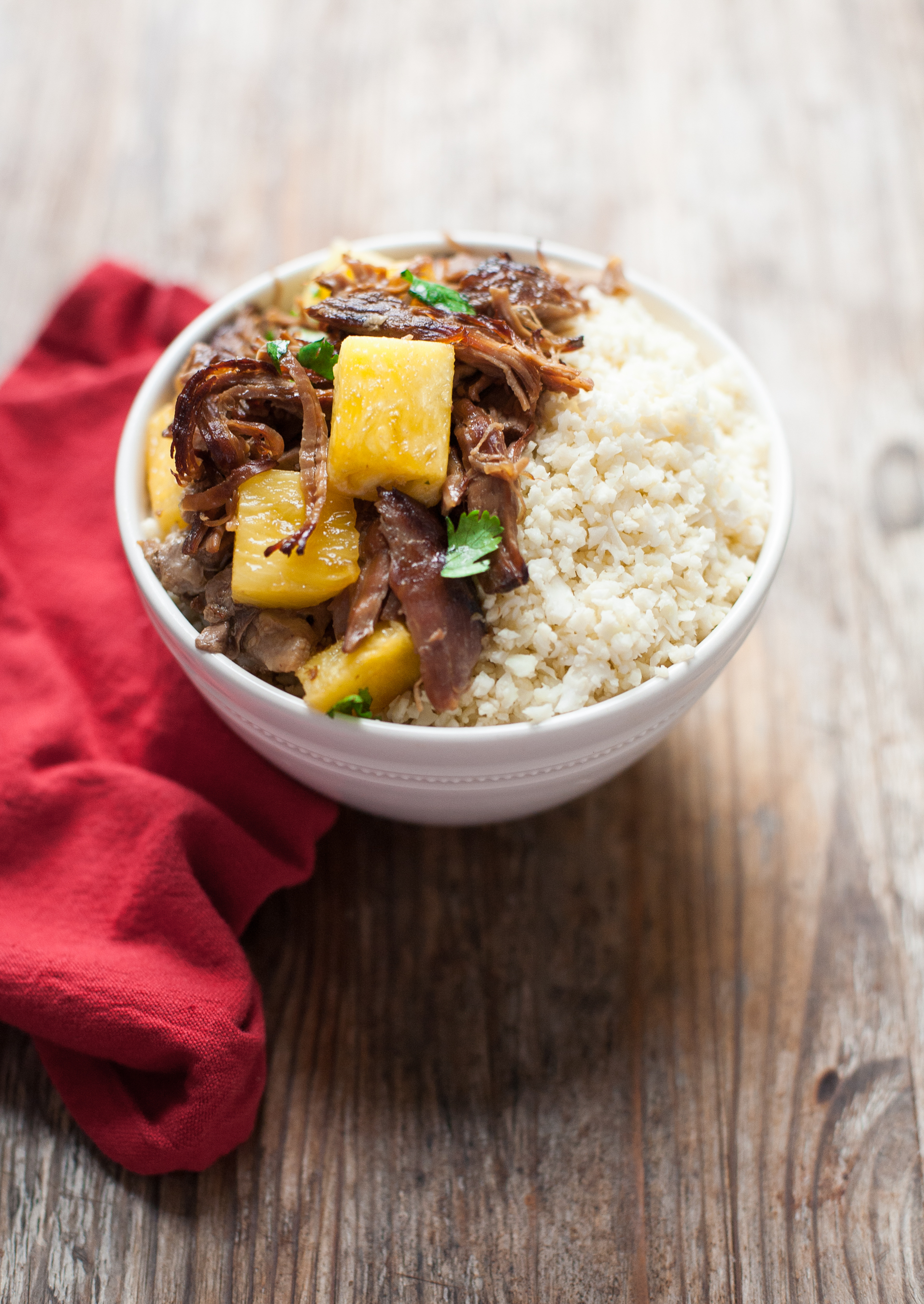Adobo de cerdo con piña de Paleo Planet