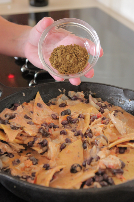 Taco De Pollo De Frijoles Negros Al Horno-10
