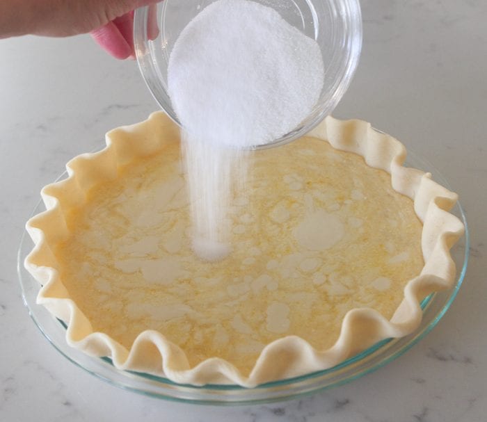Tarta de limón dulce y cremoso