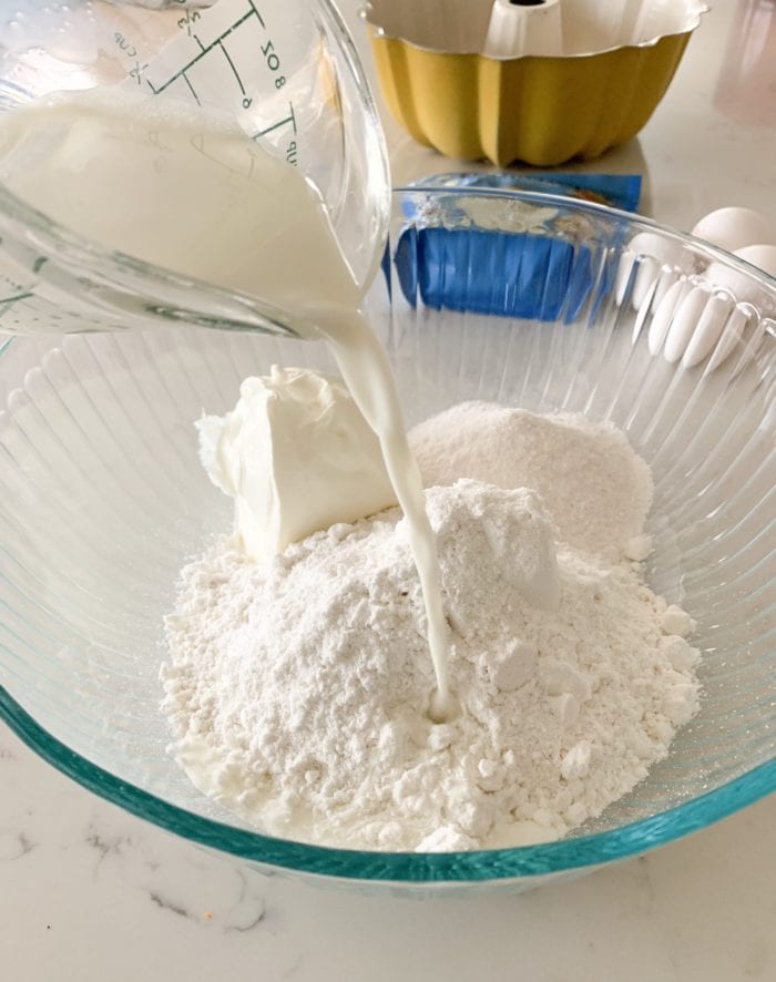 pastel de funfetti