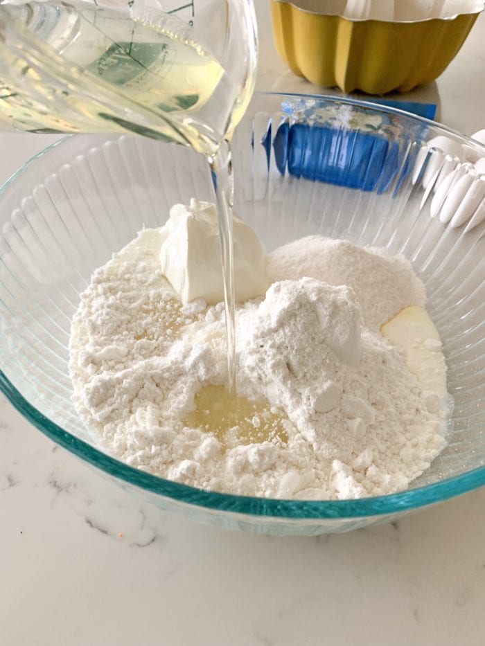 pastel de funfetti