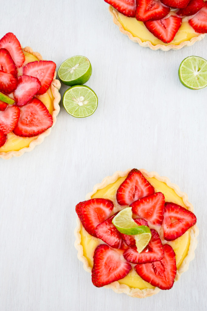Tartas De Limita De Fresa