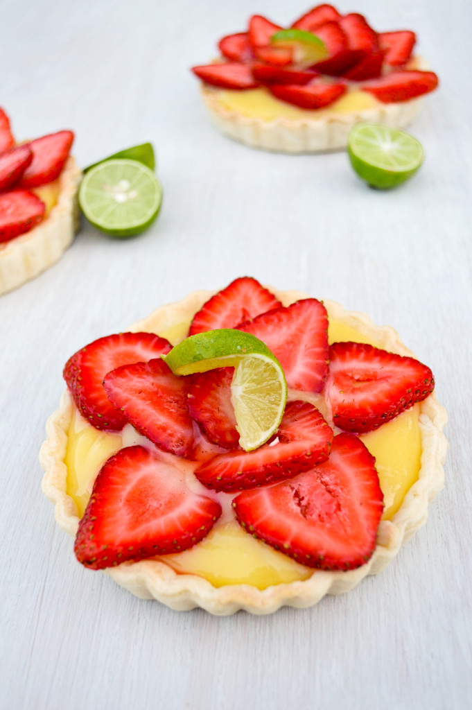 Tartas De Limita De Fresa
