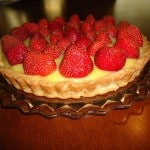 Tarta de lima de fresa