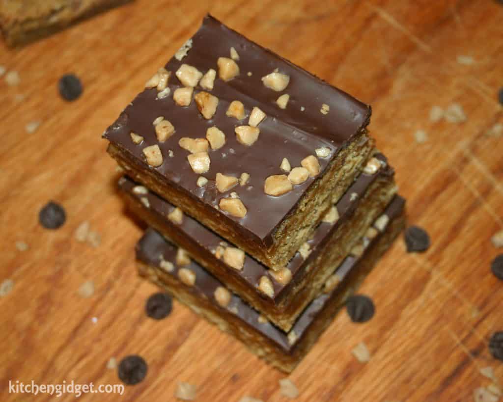 Toffee Blondies