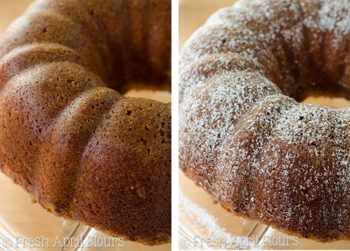 Canela Streusel Coffee Cake: torta de café clåsico con un streusel de canela mantecosa en la parte superior Y la parte inferior de cada rebanada. Justo lo que necesitas para ir con tu taza de Joe!