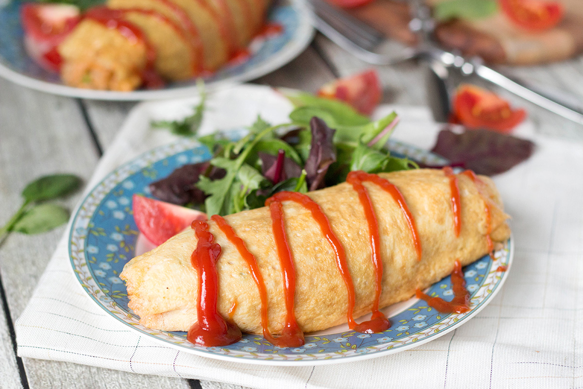 Omurice es un plato japonés que obtuvo su nombre de una combinación de palabras.