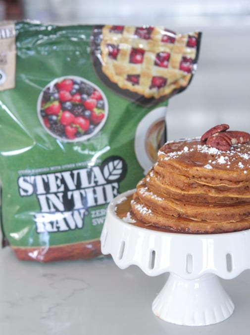 Pumpkin Pecan Buttermilk Pancakes 
