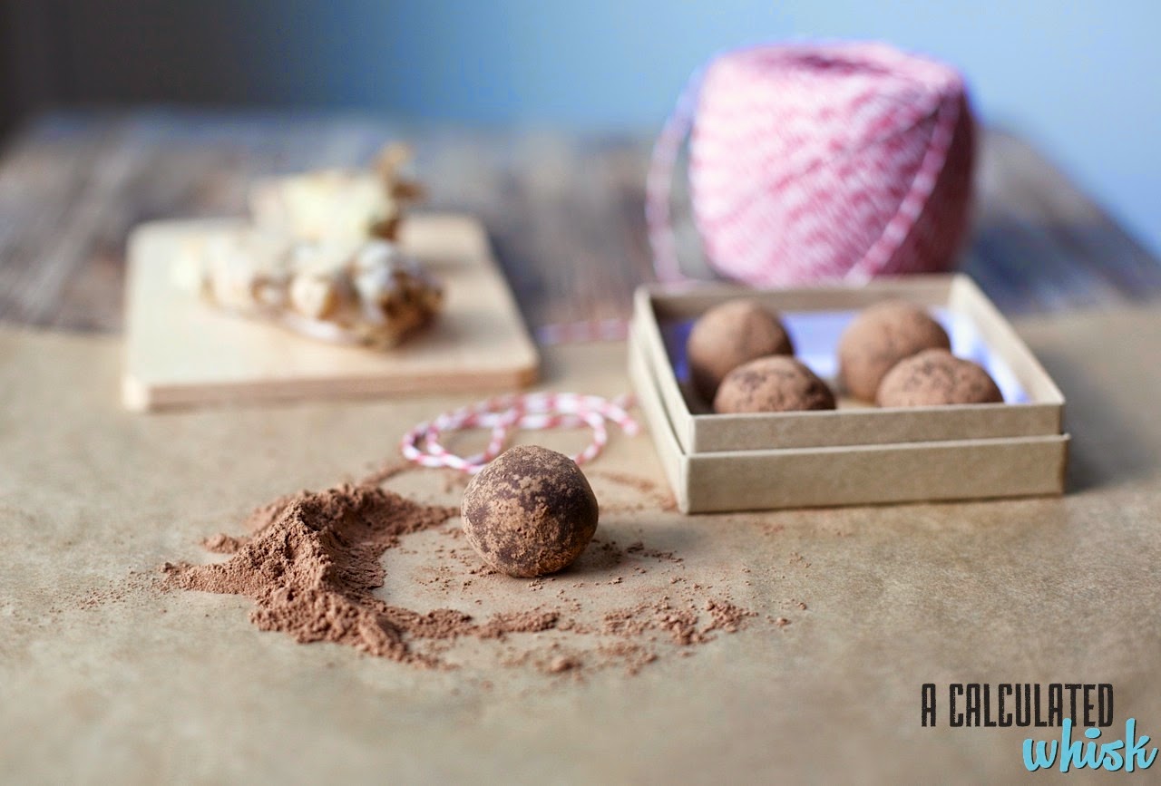 Trufas De Choco-Jengibre (Paleo)