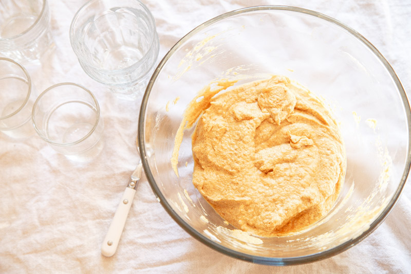 Mousse hecho desde cero