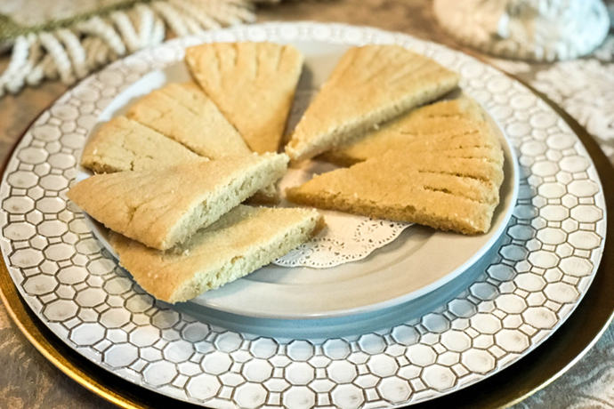 Un shortbread escocés clásico para tu bandeja de galletas navideña | 31Daily.com