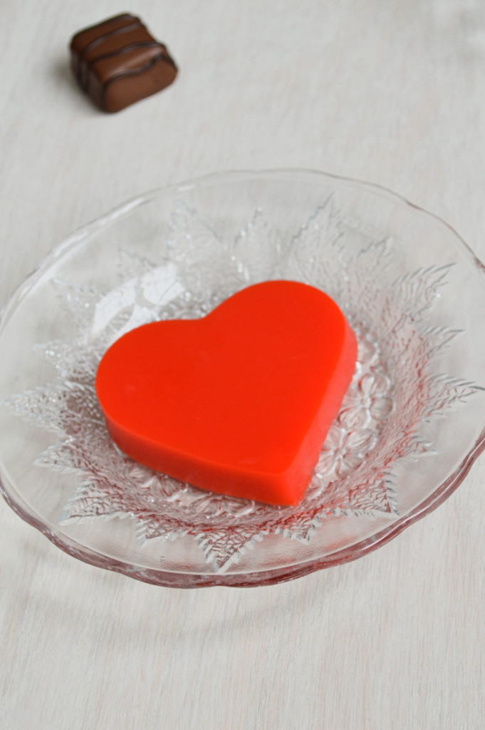 Corazones de san jello