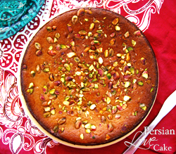 Pastel de amor persa para enviar
