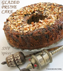 Torta de ciruela glaseada SHF