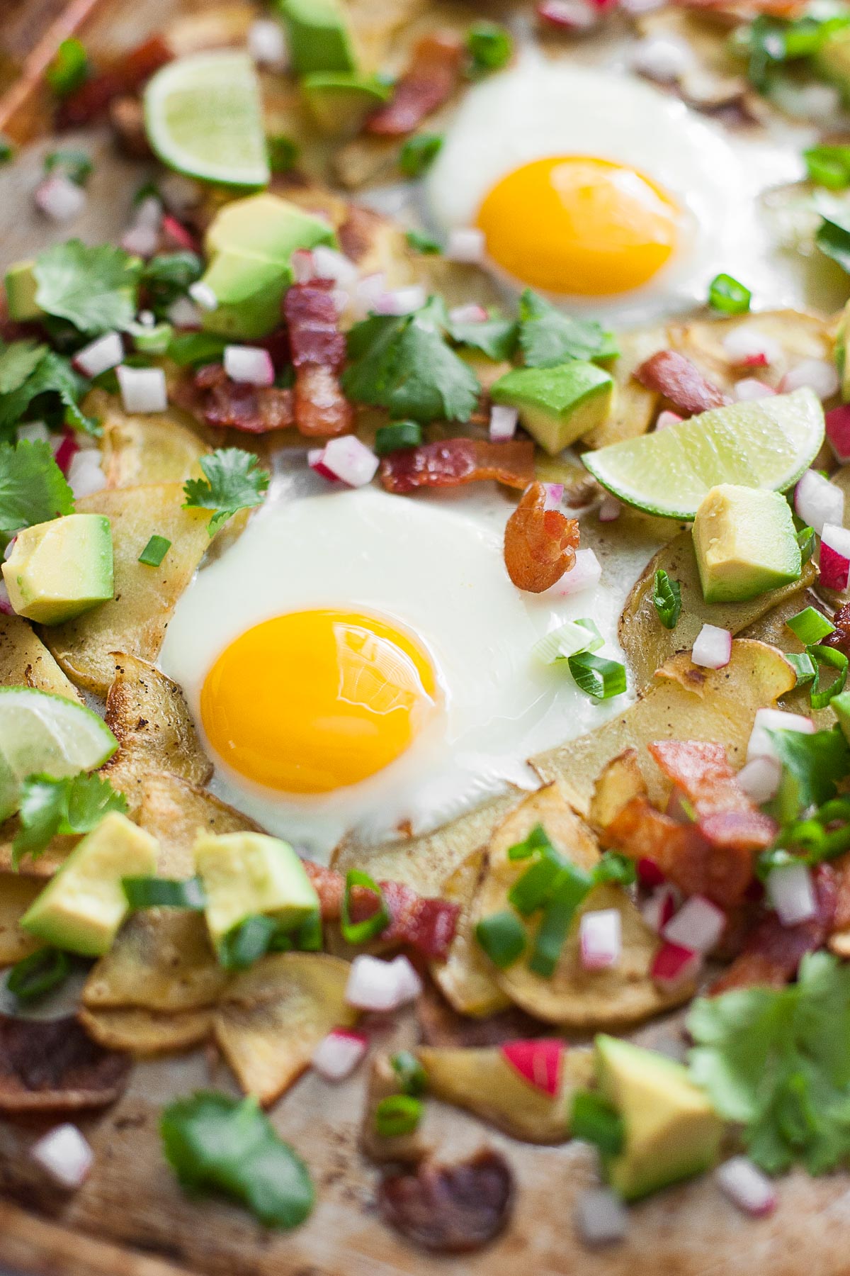Whole30 Breakfast Nachos (Sin Gluten, Sin Lácteos, Paleo)