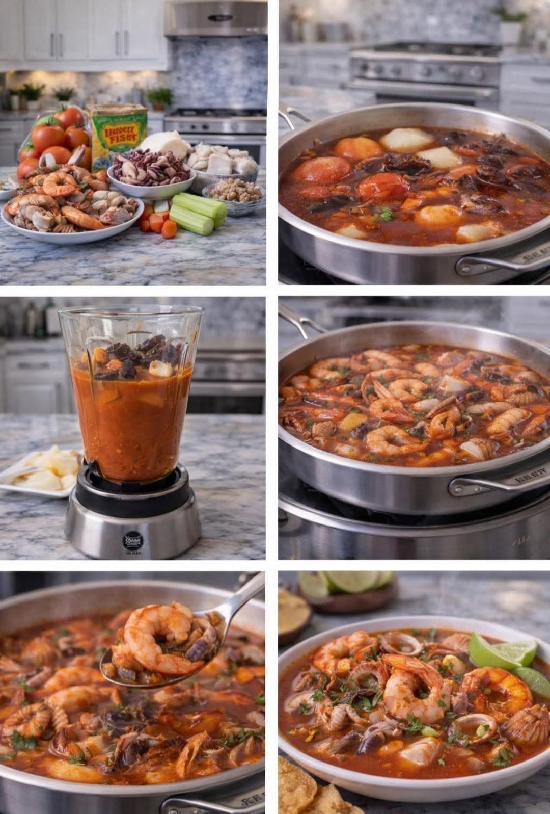 🍲🦐 CALDO DE MARISCOS ESTILO SINALOA 🤤