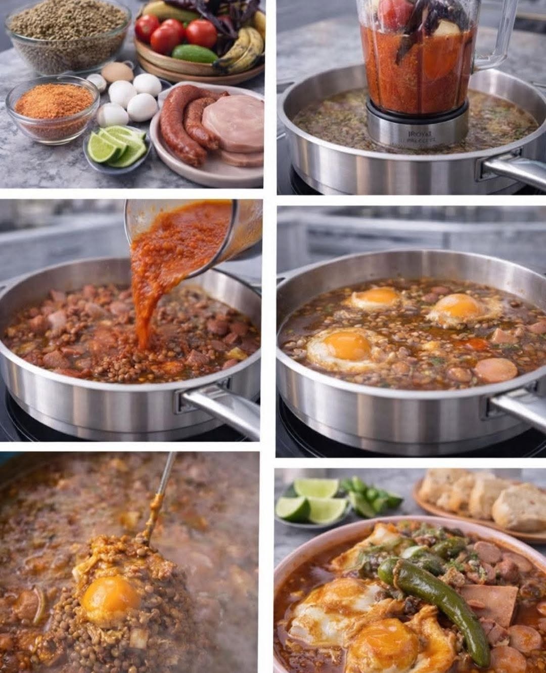 🍲 LENTEJAS ESTILO VERACRUZ (BIEN CALDOSAS Y SABROSAS)