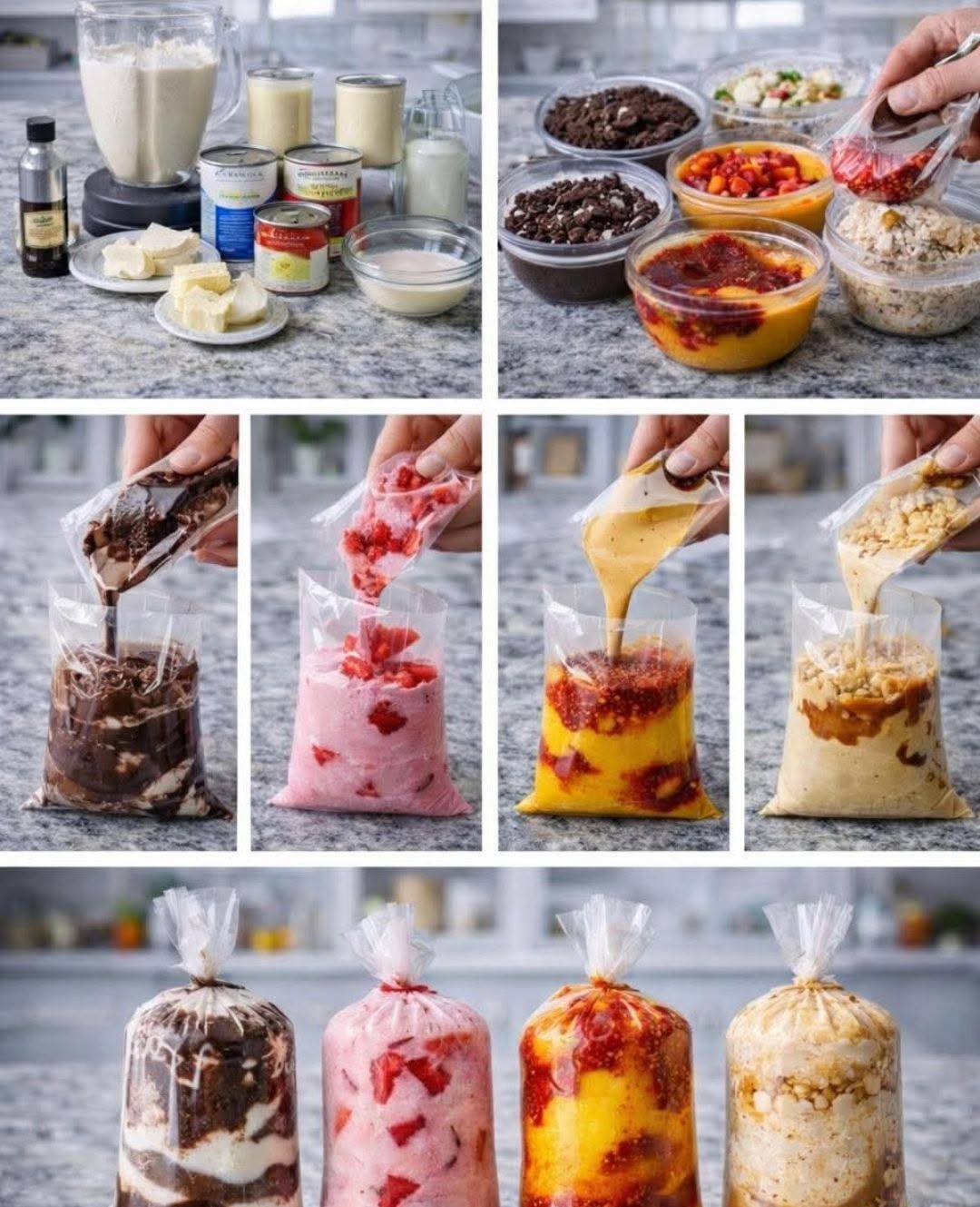 🧊👽 BOLIS MARCIANOS GOURMET (4 SABORES PREMIUM)