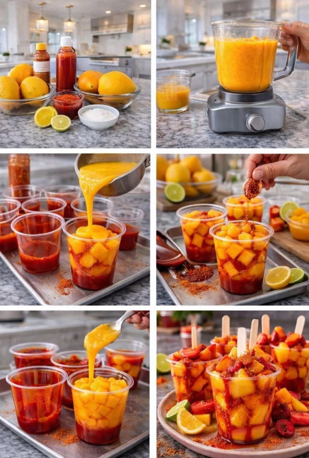 🔥🥭✨ MANGONEADA EN VASITO (LA ORIGINAL, NIVEL CALLE PERO GOURMET 👑)