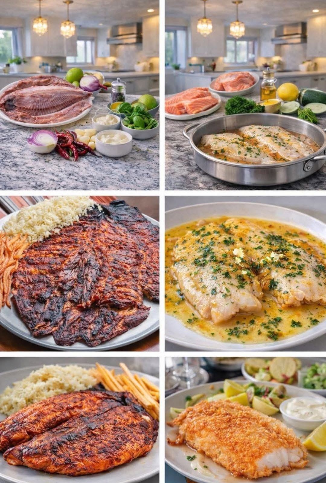🔥👑 Aquí tienes tus recetas de pescado estilo viral (perfectas para enganchar y monetizar)