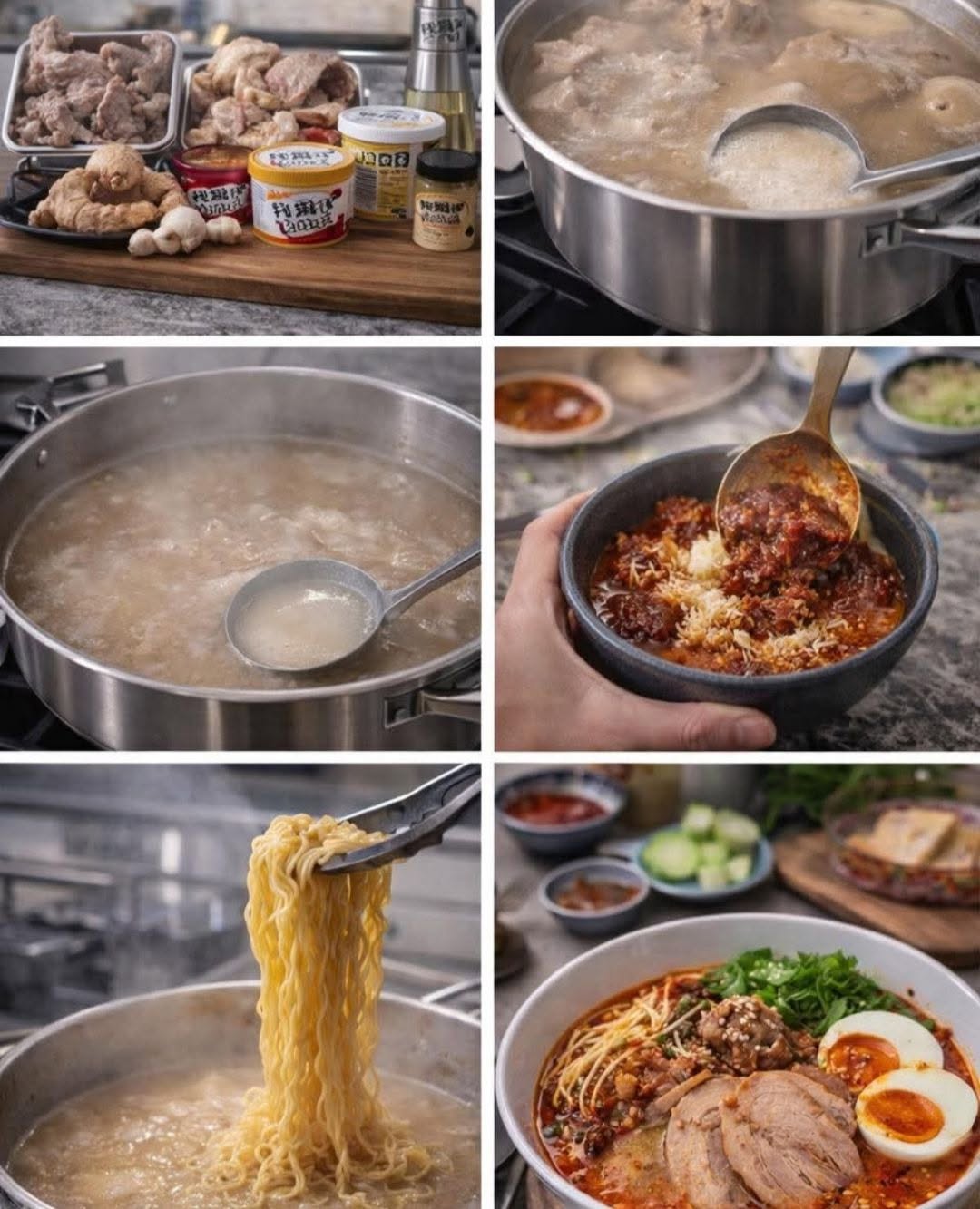 🔥🍜 RAMEN MISO SPICY (caldo 24 horas estilo Japón 🇯🇵)