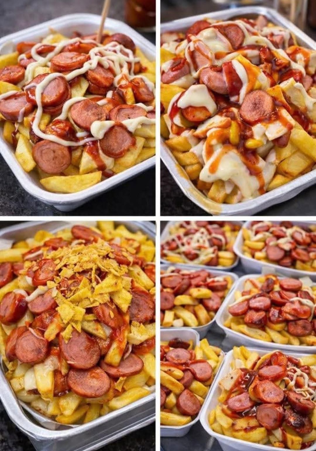Amamos las salchipapas 😋❤️